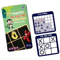 2-in-1 Magnetic Game Set